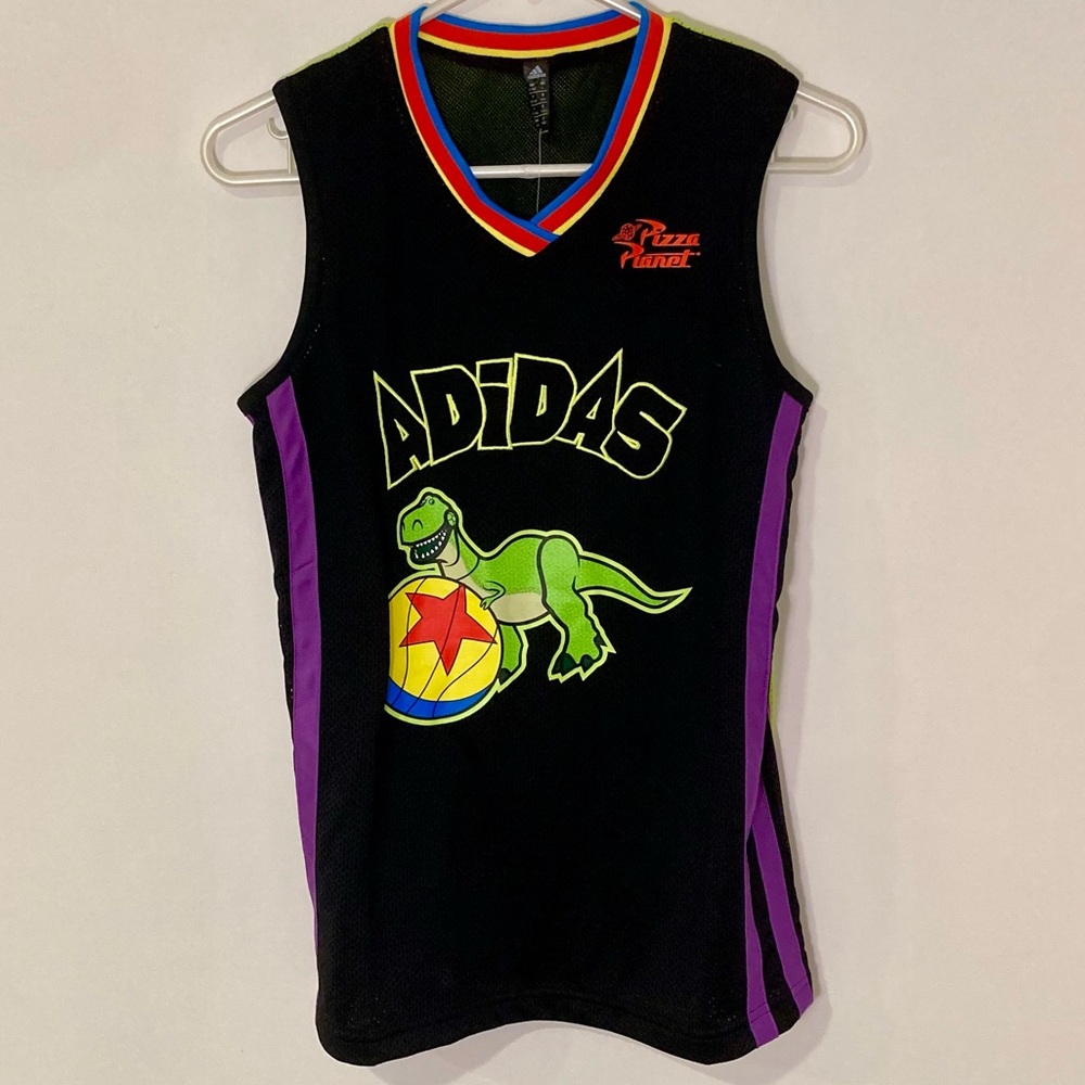 NEW Adidas X Pixar basketball jersey “ANDY” edition